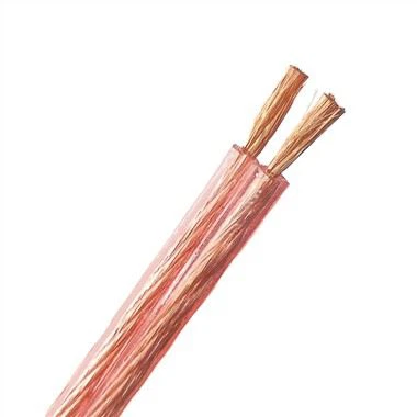 18 AWG Прозрачный кабель динамика